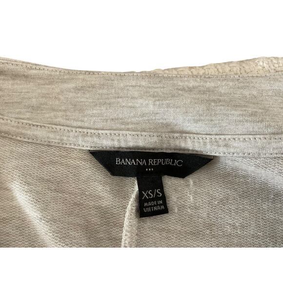 Banana Republic Women’s XS S Beige Open Front Cardigan Lightweight Dolman Sleeve - Picture 7 of 10